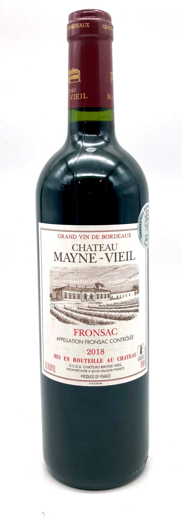 Chateau Mayne Vieil Fronsac edinburgh scotland