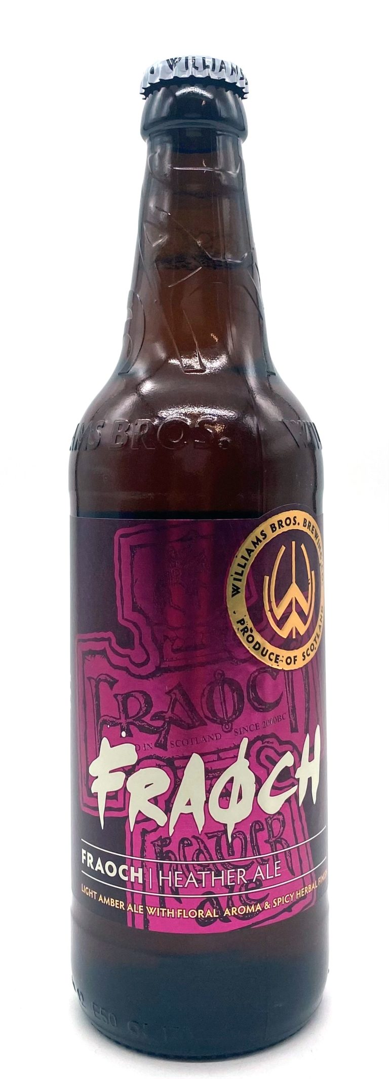 WILLIAMS FRAOCH HEATHER ALE 50CL BOT Great Grog