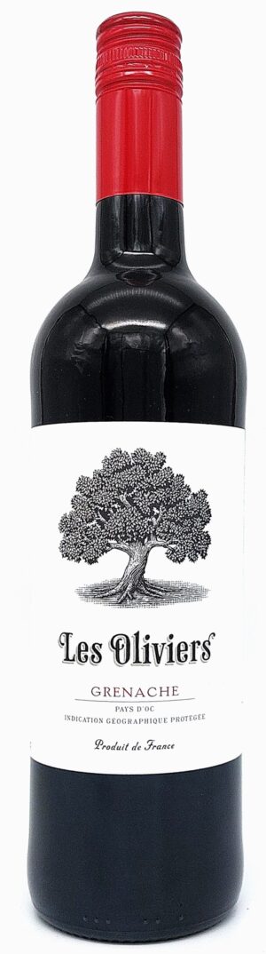 Les Oliviers Grenache low tannin red wine edinbugrh scotland