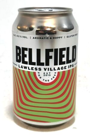 Bellfield Lawless Village IPA, Edinburgh, Scotland