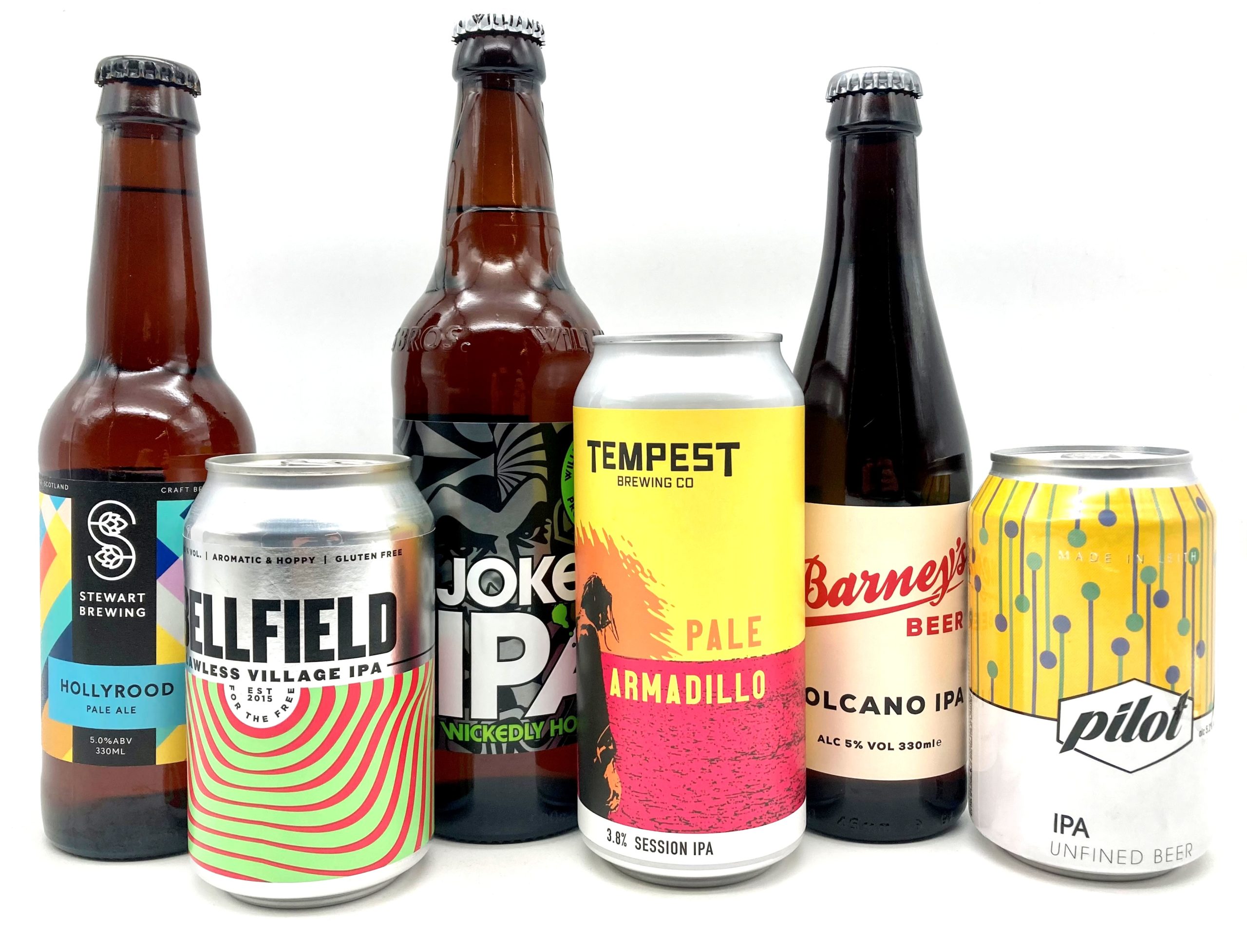 MIXED SCOTTISH IPAs CASE OF 12 Great Grog