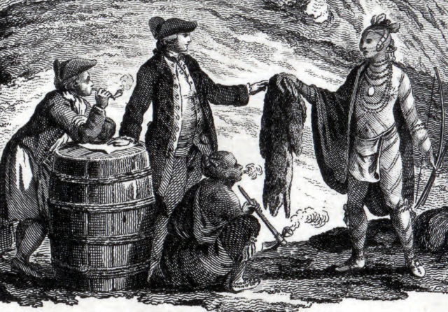 Fur traders in canada 1777