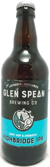 Glen Spean Highbridge IPA, Edinburgh, Scotland