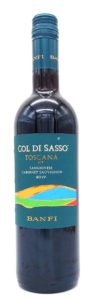 Banfi Col Di Sasso super tuscan Edinburgh, Scotland