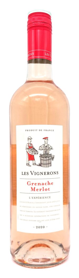 Les Vignerons Grenache Merlot Rose, Edinburgh, Scotland