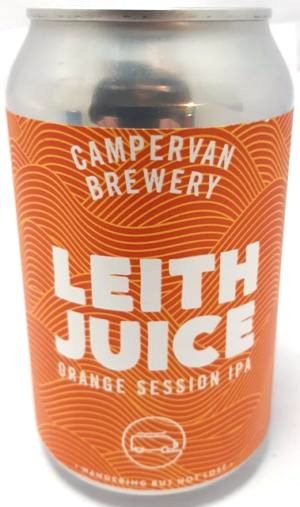 Campervan Brewing Leith Juice, Edinburgh, Scotland