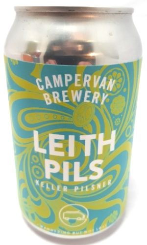Campervan Brewing Leith Pils, Edinburgh, Scotland