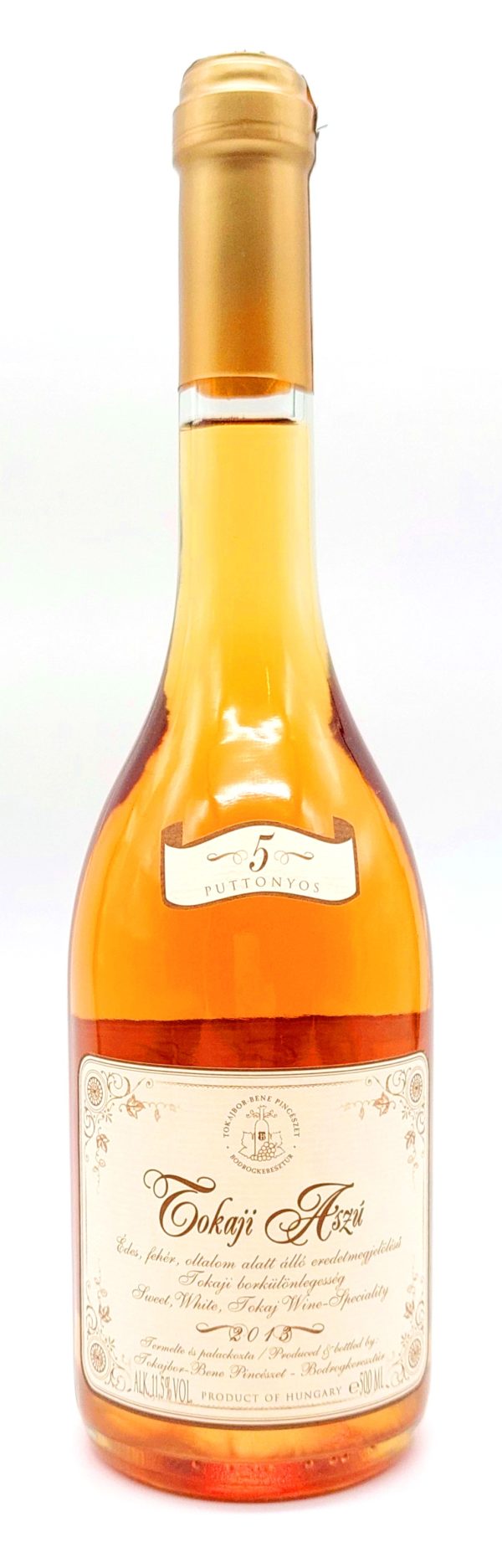 TOKAJI ASZU 5 PUTTONYOS TOKAIBOR 2016 50CL