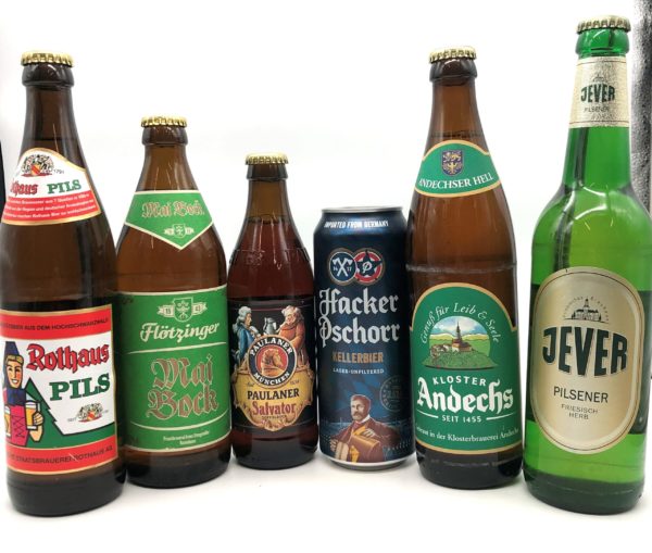 12 German bottles- Edinburgh, Scotland