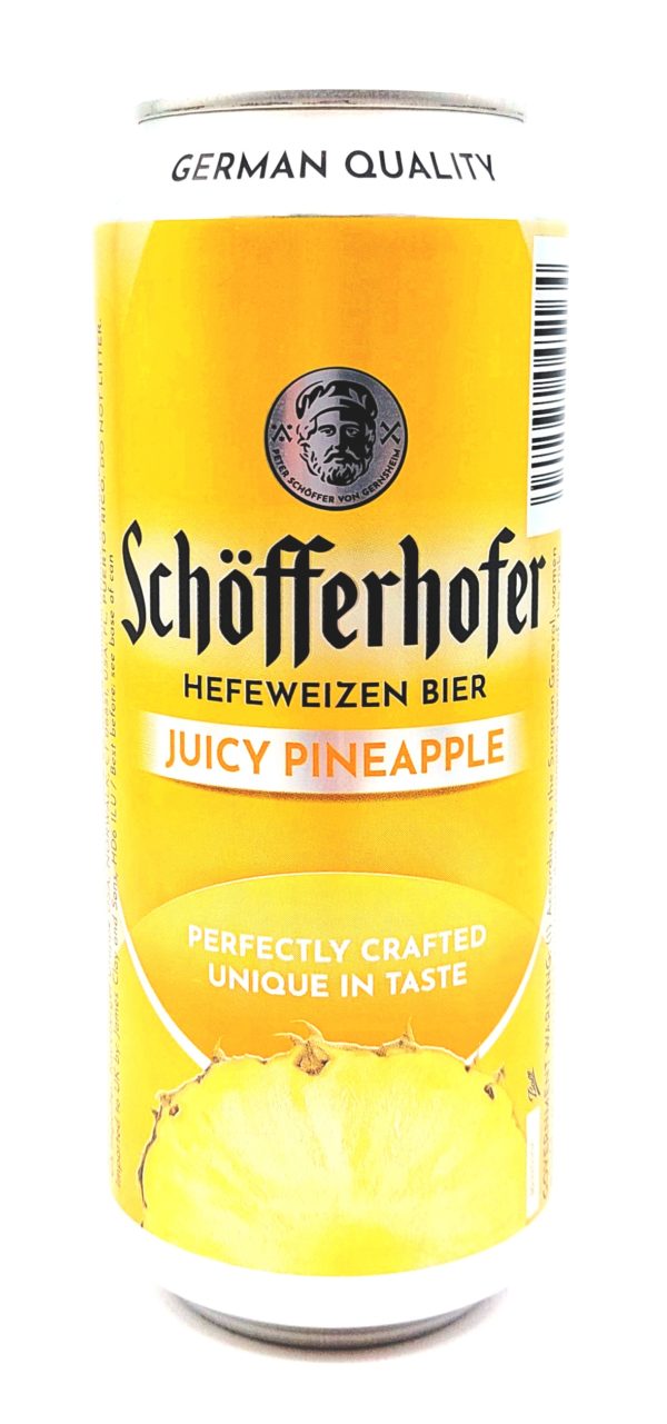 schofferhofer pineapple radler edinburgh scotland