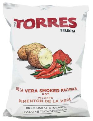 Torres Hot Paprika Crisps Edinburgh Scotland