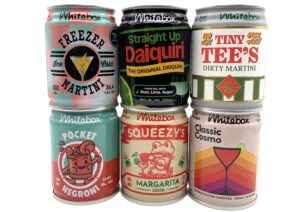 selection of whitebox cocktails