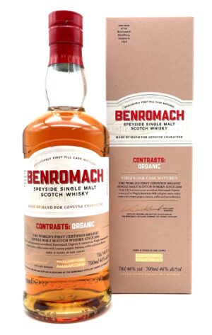 Benromach 9 year old organic Malt Whisky