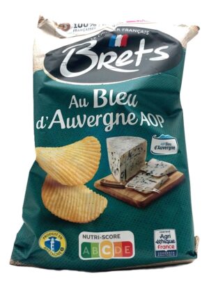 CRISPS BRETS BLEU D'AUVERGNE 125G