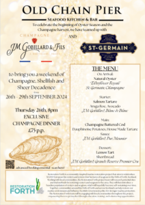 Chamoagne Dinner