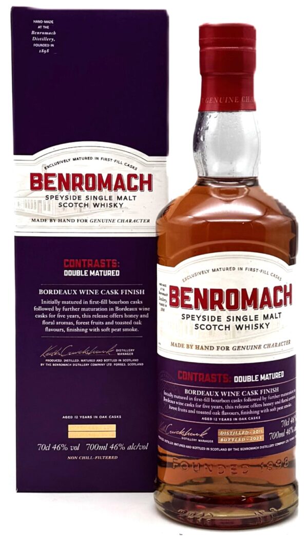 benromach bordeaux cask edinburgh scotland