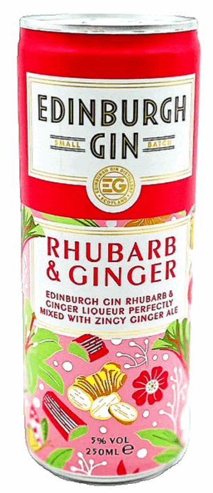 Edinburgh Gin Rhubarb and Ginger Edinburgh Scotland
