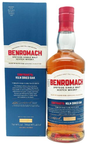 Benromach Kiln Dried Oak Edinburgh Scotland