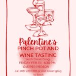 Palentines Pinch pot and Wine Tasting