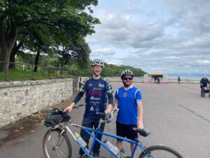 Cycle in aid of Scottish Huntingtons Disease